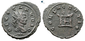 Divus Claudius II (Gothicus) AD 270. Rome. Antoninianus Æ
