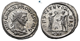 Probus AD 276-282. Antioch. Antoninianus Æ silvered