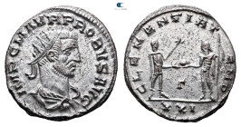 Probus AD 276-282. Antioch. Antoninianus Æ silvered