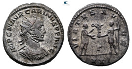 Carinus AD 283-285. Antioch. Antoninianus Æ silvered