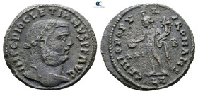 Diocletian AD 284-305. Alexandria. Follis Æ