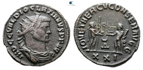 Diocletian AD 284-305. Antioch. Antoninianus Æ