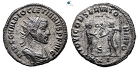 Diocletian AD 284-305. Antioch. Antoninianus Æ