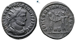 Diocletian AD 284-305. Heraclea. Radiatus Æ