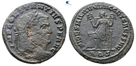 Constantius I Chlorus AD 305-306. Aquileia. Follis Æ