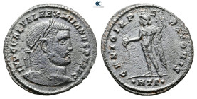 Galerius Maximianus AD 305-311. Heraclea. Follis Æ