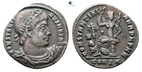 Constantine I the Great AD 306-337. Constantinople. Follis Æ