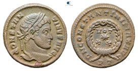 Constantine I the Great AD 306-337. Ticinum. Follis Æ