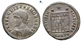 Crispus, as Caesar AD 316-326. Antioch. Follis Æ