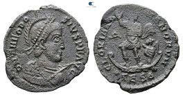 Theodosius I AD 379-395. Thessalonica. Follis Æ