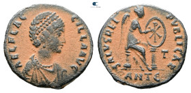 Aelia Flacilla AD 383-386. Antioch. Follis Æ
