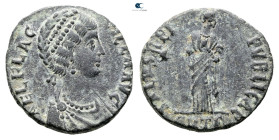 Aelia Flacilla AD 383-386. Antioch. Follis Æ
