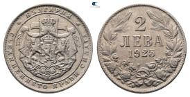Bulgaria. Boris III AD 1918-1943. 2 Leva 1925
