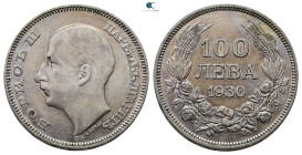 Bulgaria. Boris III AD 1918-1943. 100 Leva 1930