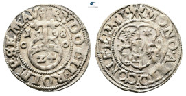 Germany. Minden.  AD 1598. 1/24 Taler 1598