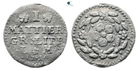 Germany. Lippe.  AD 1714. 1 Mattier 1714