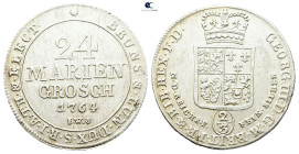 Germany. Braunschweig.  AD 1764. 24 Mariengroschen 1764