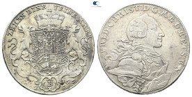 Germany. Brandenburg-Bayreuth.  AD 1766. 1 Taler 1766