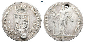 Germany. Braunschweig.  AD 1795. 1/6 Taler 1795