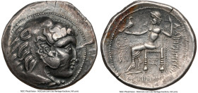 EASTERN EUROPE. Lower Danube. Uncertain Tribe. Ca. 3rd century BC or later. AR tetradrachm (27mm, 16.92 gm, 12h). NGC Choice XF 5/5 - 4/5. Imitating A...
