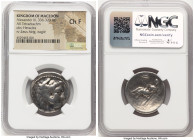 MACEDONIAN KINGDOM. Alexander III the Great (336-323 BC). AR tetradrachm (26mm, 2h). NGC Choice Fine. Late lifetime-early posthumous issue, Pella, ca....