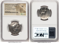 MACEDONIAN KINGDOM. Alexander III the Great (336-323 BC). AR tetradrachm (26mm, 7h). NGC VF. Posthumous issue, uncertain mint in Greece or Macedon, ca...