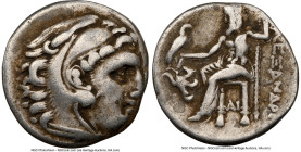 MACEDONIAN KINGDOM. Alexander III the Great (336-323 BC). AR drachm (16mm, 7h). NGC Choice Fine. Posthumous issue, Lampsacus, ca. 310-301 BC. Head of ...