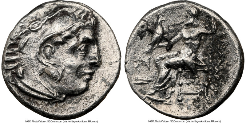 MACEDONIAN KINGDOM. Alexander III the Great (336-323 BC). AR drachm (18mm, 3.99 ...