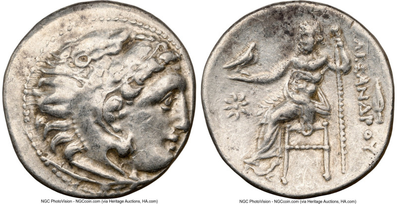 MACEDONIAN KINGDOM. Alexander III the Great (336-323 BC). AR drachm (18mm, 4.26 ...