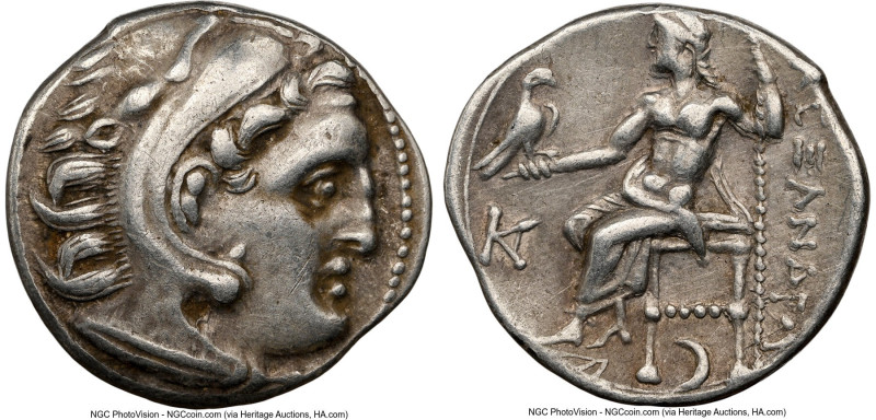 MACEDONIAN KINGDOM. Alexander III the Great (336-323 BC). AR drachm (18mm, 4.02 ...