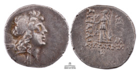 KINGS of CAPPADOCIA, Ariarathes IX Eusebes Philopator. Circa 100-85 BC. AR Drachm (19 mm, 3.97 g.). Mint A (Eusebeia-Mazaka). Dated RY 5 (96/5 BC). Di...