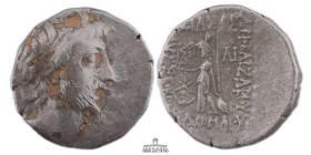KINGS of CAPPADOCIA, Ariobarzanes III Eusebes Philoromaios. 52-42 BC. AR Drachm (17 mm, 3.79 g.). Mint A (Eusebeia under Mt. Argaios). Diademed head r...