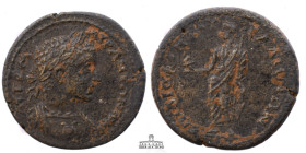 LYDIA, Sala. Elagabalus AD 218-222. Æ Tetrassarion ( 26 mm, 12.11 g.), Diophantes, archon. ΑΥΤ Κ Μ ΑΥΡ ΑΝΤΩΝЄΙΝΟϹ Laureate and cuirassed bust of Elaga...