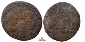 BITHYNIA, Nicomedia. Valerian I, Gallienus and Valerian II. AD 253-260. Æ (26 mm, 7.95 g.). AVT OVAΛEPIANOC ΓAΛΛHNOC OVAΛEPIANOC. Radiate, draped and ...