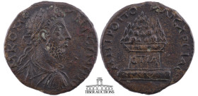 CAPPADOCIA, Caesarea-Eusebia. Commodus. AD 177-192. Æ Unit (27 mm, 13.73 g.). Dated RY 11 (AD 190). Laureate, draped, and cuirassed bust right, seen f...