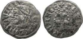 Hungary Louis I. (1342-1382) Ag denar ÉH-432 0,46g 14mm EF
