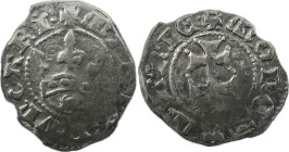 Hungary Maria (1382-1395) Ag denar ÉH-443/p 0,35g 14mm VF