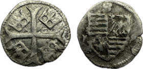 Hungary Sigmund (1387-1427) Ag Parvus ÉH-451 0,33g 12mm EF