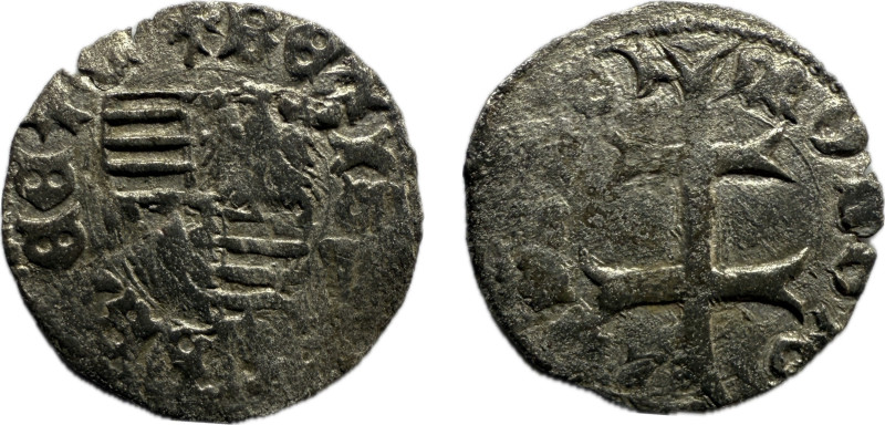 Hungary Sigmund Denar (1390-1427) Éh-449 Ag 0,37g 14mm EF