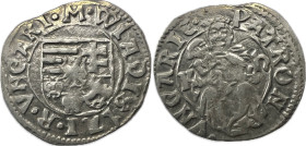 Hungary Vladislaus II. (1490-1516) Ag denar ÉH-641/a 0,56g 16mm VF