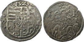 Hungary Louis II. (1516-1526) Ag denar ÉH-675/e L-K 16mm 0,50g EF