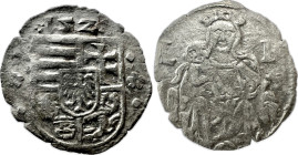 Hungary Louis II. (1525) Ag denar PHOL-258/2 0,56g 15mm VF