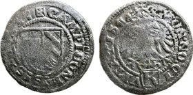 Germany City of Kempten, 1/2 Batzen (1514), Ag, 1.64g, 21mm, Saur 1495 F