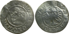 Poland Sigismund I (1506–1548), 1/2 Groschen, Gumowski 480, Ag, 18mm, 0.70g F
