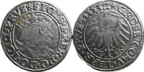 Poland Sigismund I (1532), Prussian Groschen (1506–1548), Ag, 1.94g, 23mm, Kopicki 3087 VF