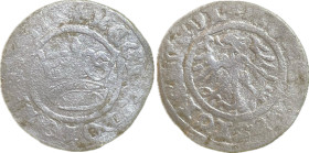 Poland Sigismund I, 1/2 Groschen, Gumowski 480, Ag, 18mm, 0.81g F