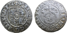 Poland Sigismund III, 3 Poltorak (1622), Ag, 0.78g, 19mm, Górecki B22 VF
