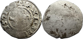 Maximilian I. weiss pfennig (1571) Ag