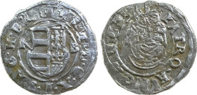 Mathias II. denar (1611) Éh-870 Ag