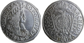 Leopold I. 15 Kreuzer (1663) Bécs Ag